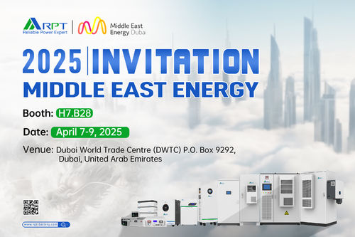 Últimas notícias da empresa sobre RPT no Middle East Energy em Dubai: Seu fornecedor de soluções de bateria confiável