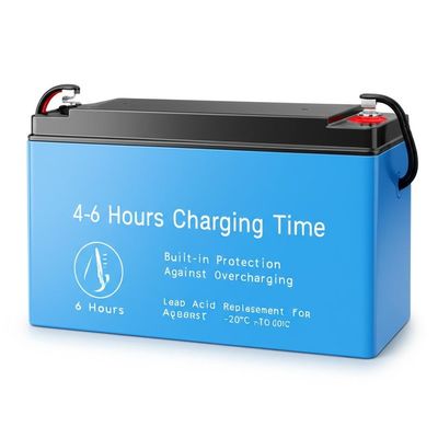 Bom preço. Tempo de carregamento de 4 a 6 horas e proteção integrada contra sobrecarga. Substituição de chumbo-ácido para -20°C a 60°C on-line