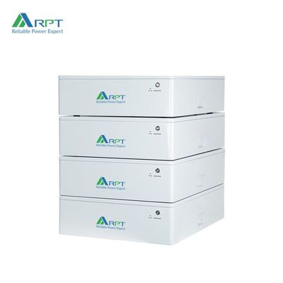 Bom preço. Bateria de armazenamento de energia para uso doméstico modular empilhável 51.2V 100Ah/200Ah/300Ah/400Ah on-line