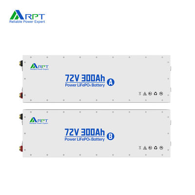 72V 300Ah Caravan Battery Armazenamento 3000 vezes Deep Cycle RV Battery