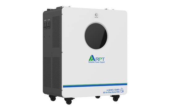 Bom preço. Tudo em um Lifepo4 Bateria de Lítio Solar ESS 5KWH Com Inverter 5kw on-line