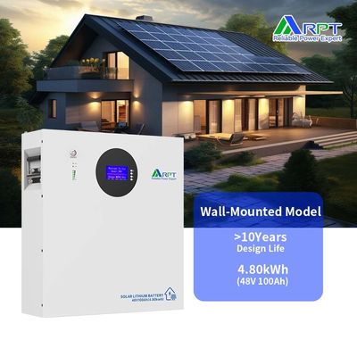 2560Wh 100ah 24v Bateria de lítio 50Ah-200Ah Bateria de chumbo ácido para armazenamento solar