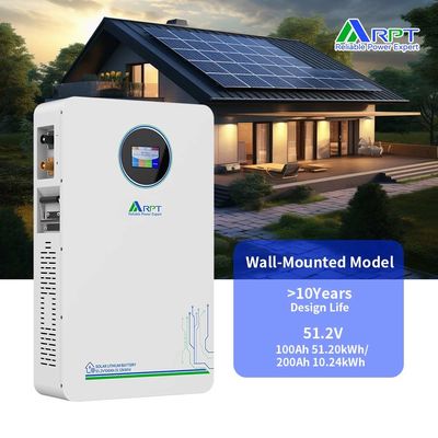 Bom preço. Sistema de armazenamento de bateria para casa inteligente com armazenamento de energia LiFePO4 e porta de comunicação RS485 on-line