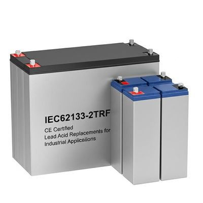 Bom preço. Substituições de ácido de chumbo certificadas IEC62133-2TRF e CE para aplicações industriais on-line