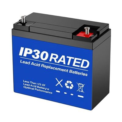 Bom preço. Baterias de substituição de ácido de chumbo classificadas IP30 Menos de 1/3 da bateria de ácido de chumbo para um desempenho ideal on-line